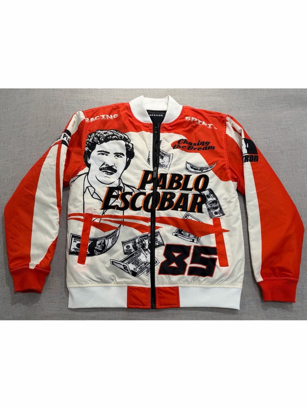 Reason Graphic Bomber Jacket